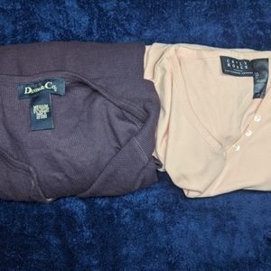 Womens Shirts By Crazy Horse -Liz Claiborne abd Denim and Co.